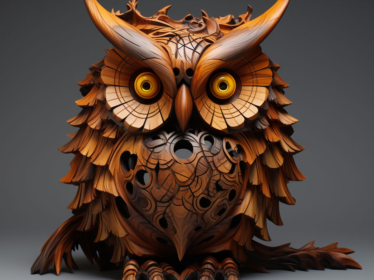 Intricate Wood Carving